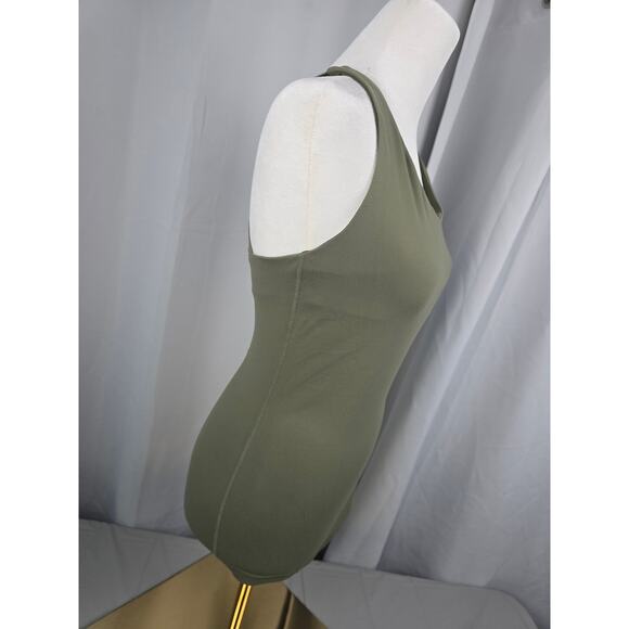 Prana Verana Tank, Size M, V Neck Strappy Back‎ Yoga Top, Green - Picture 14 of 16